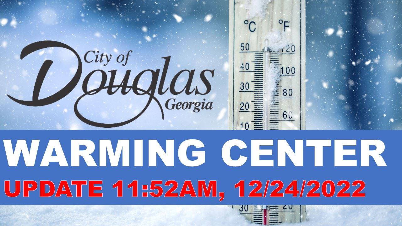 WARMING CENTER UPDATE