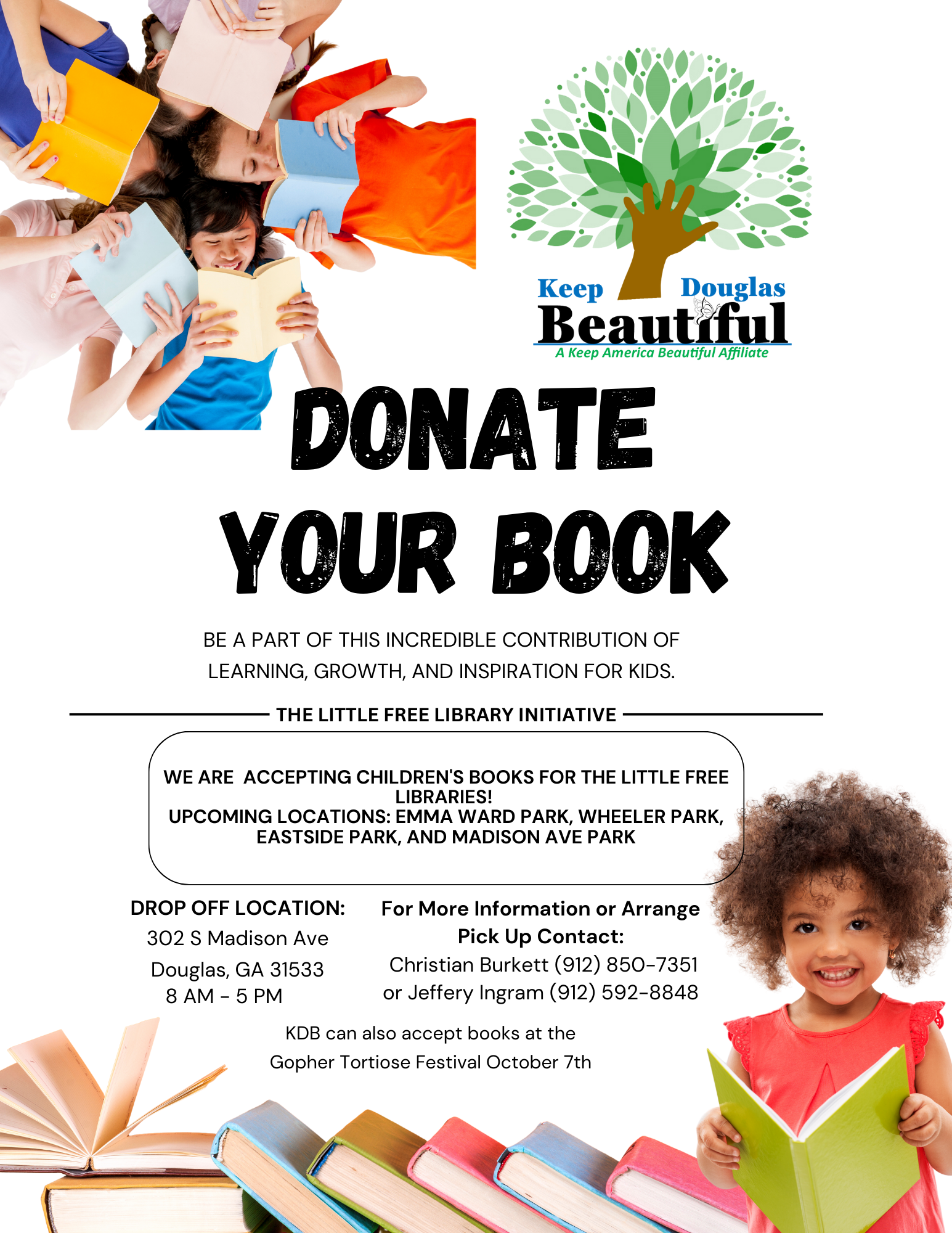 Image of the flyer for the Book Drive (5)