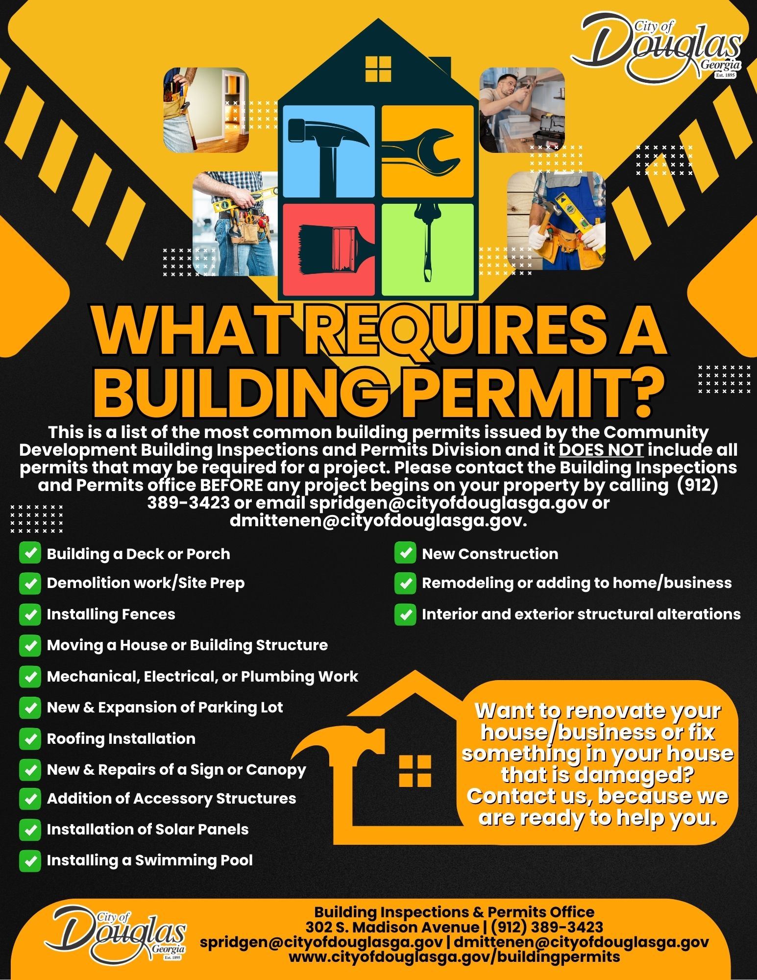What Requires a Building Permit