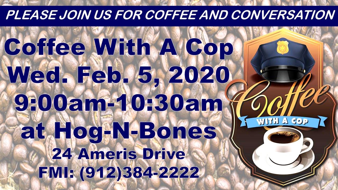 CoffeeWithACop 2-5-2020