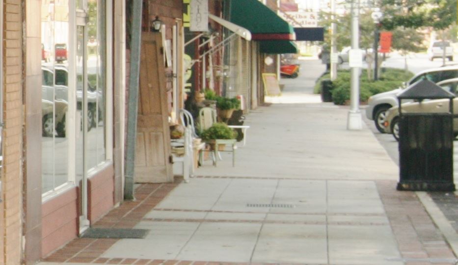 Downtown Sidewalk