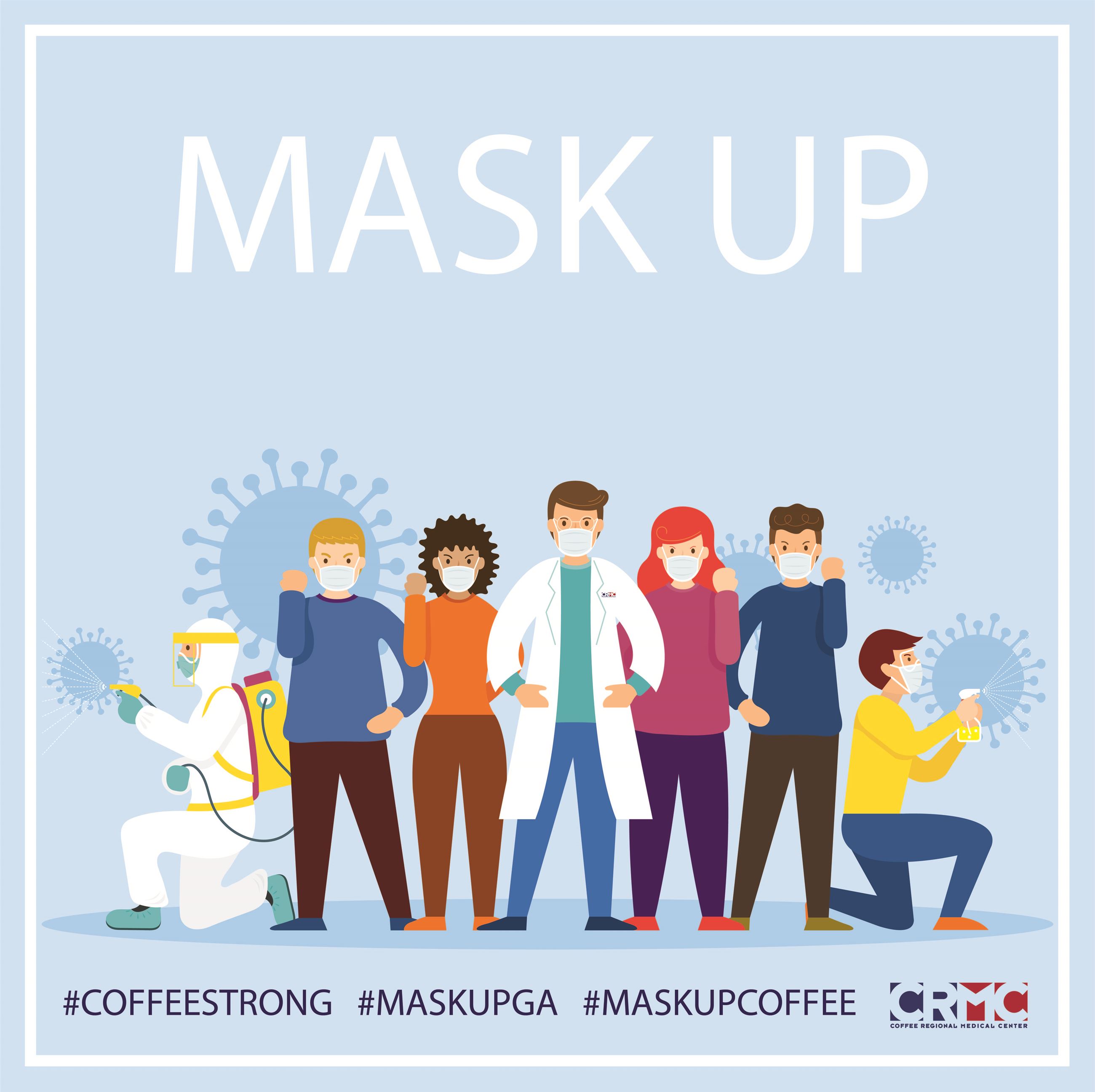 mask up image