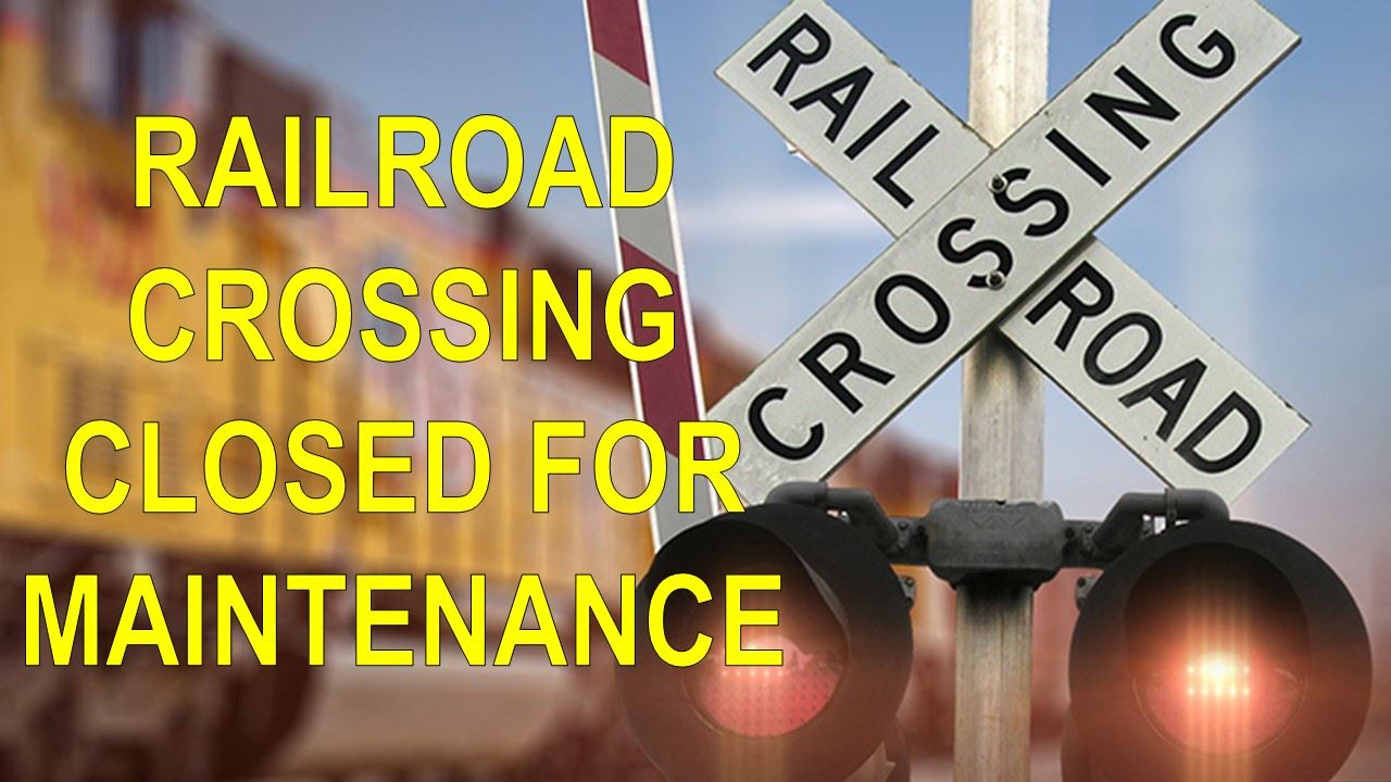 RR Crossing closed graphic