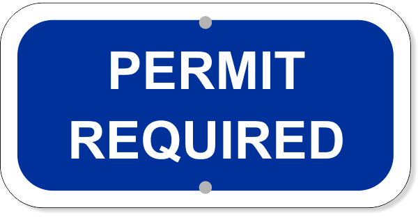 permit required