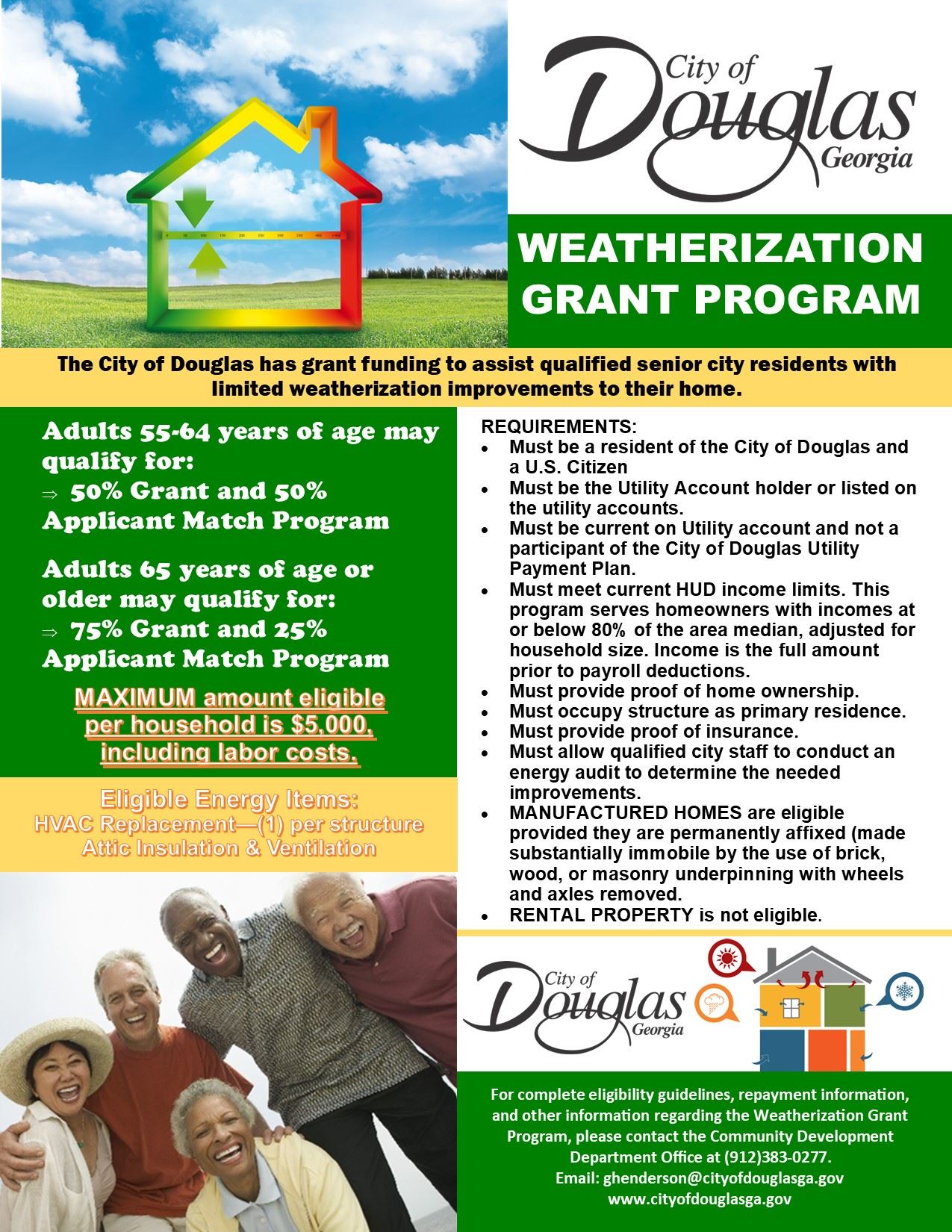 Weatherization Program Flyer
