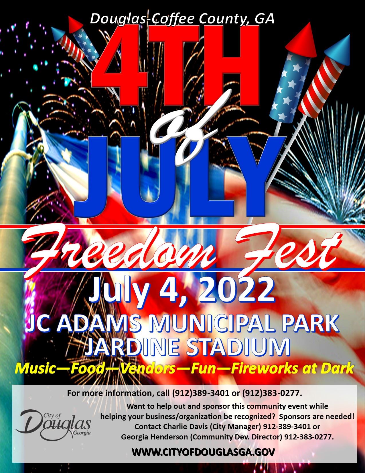 4th of July Flyer 2022 - NO TIME