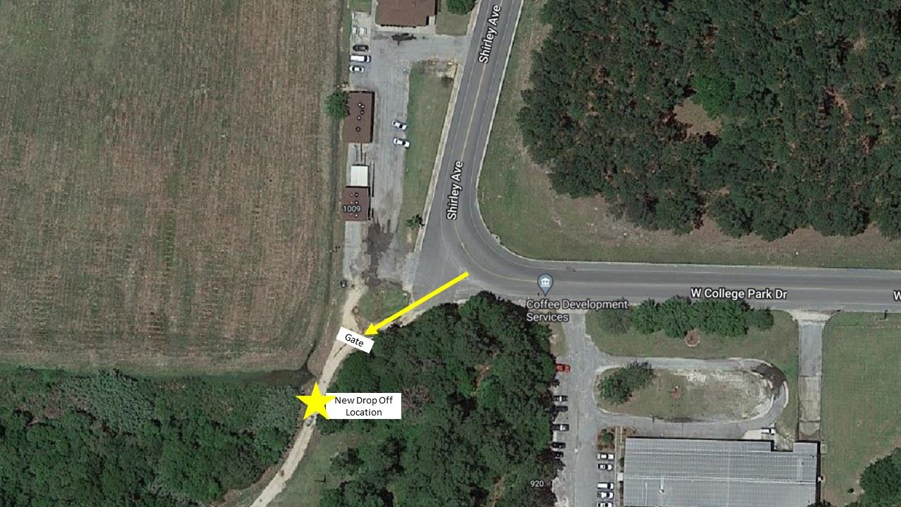 New Drop Off Location - Map