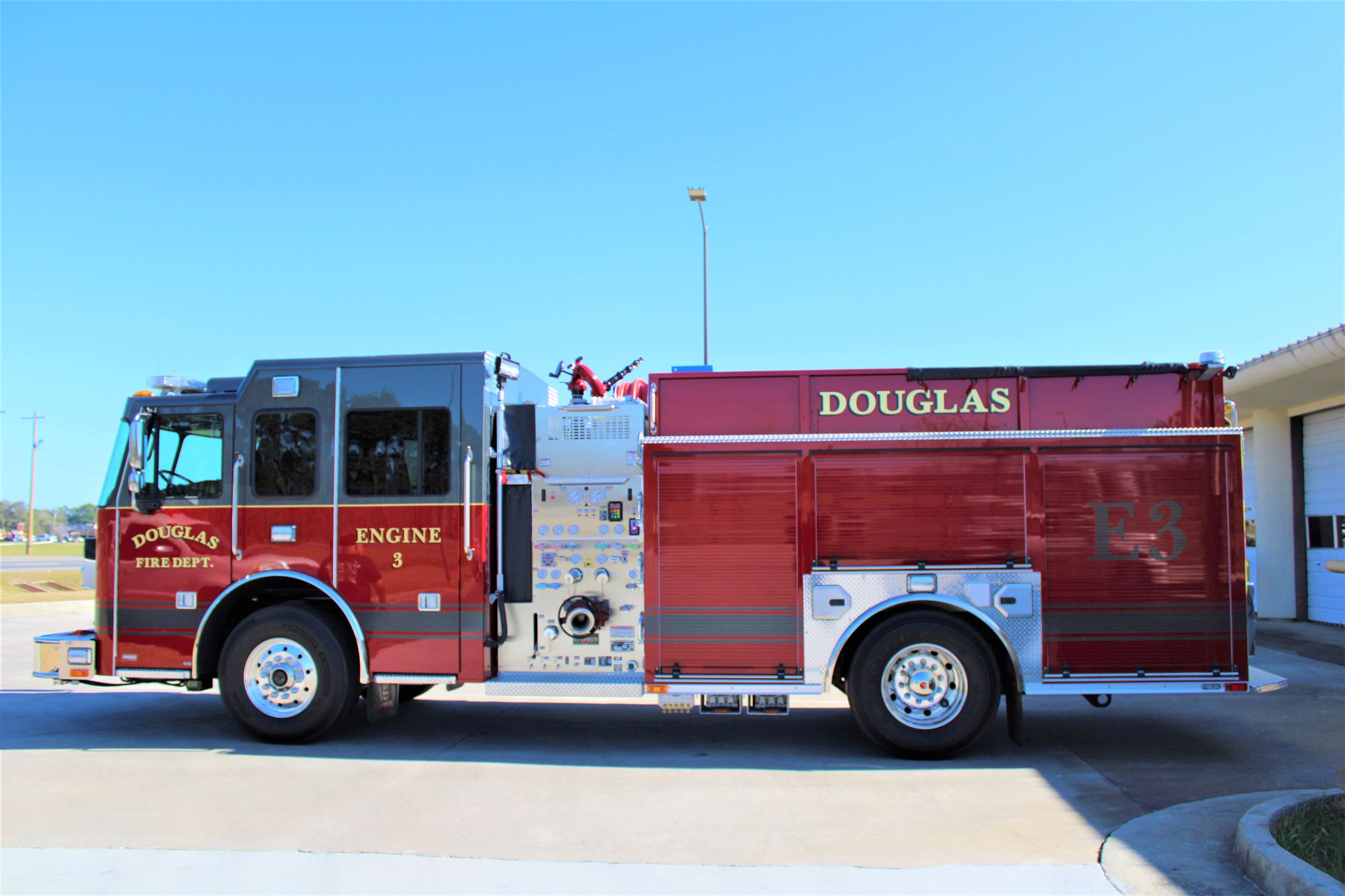 Photo of new fire Truck