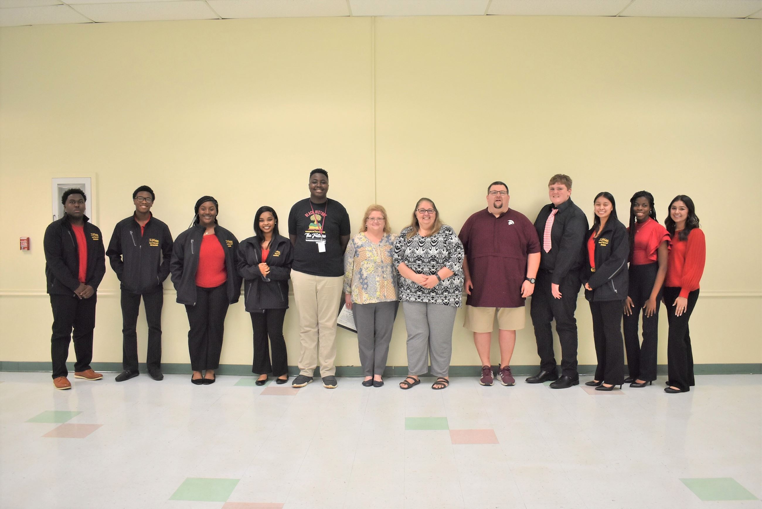 Photo of the Youth Council with Special Guests at the February meeting