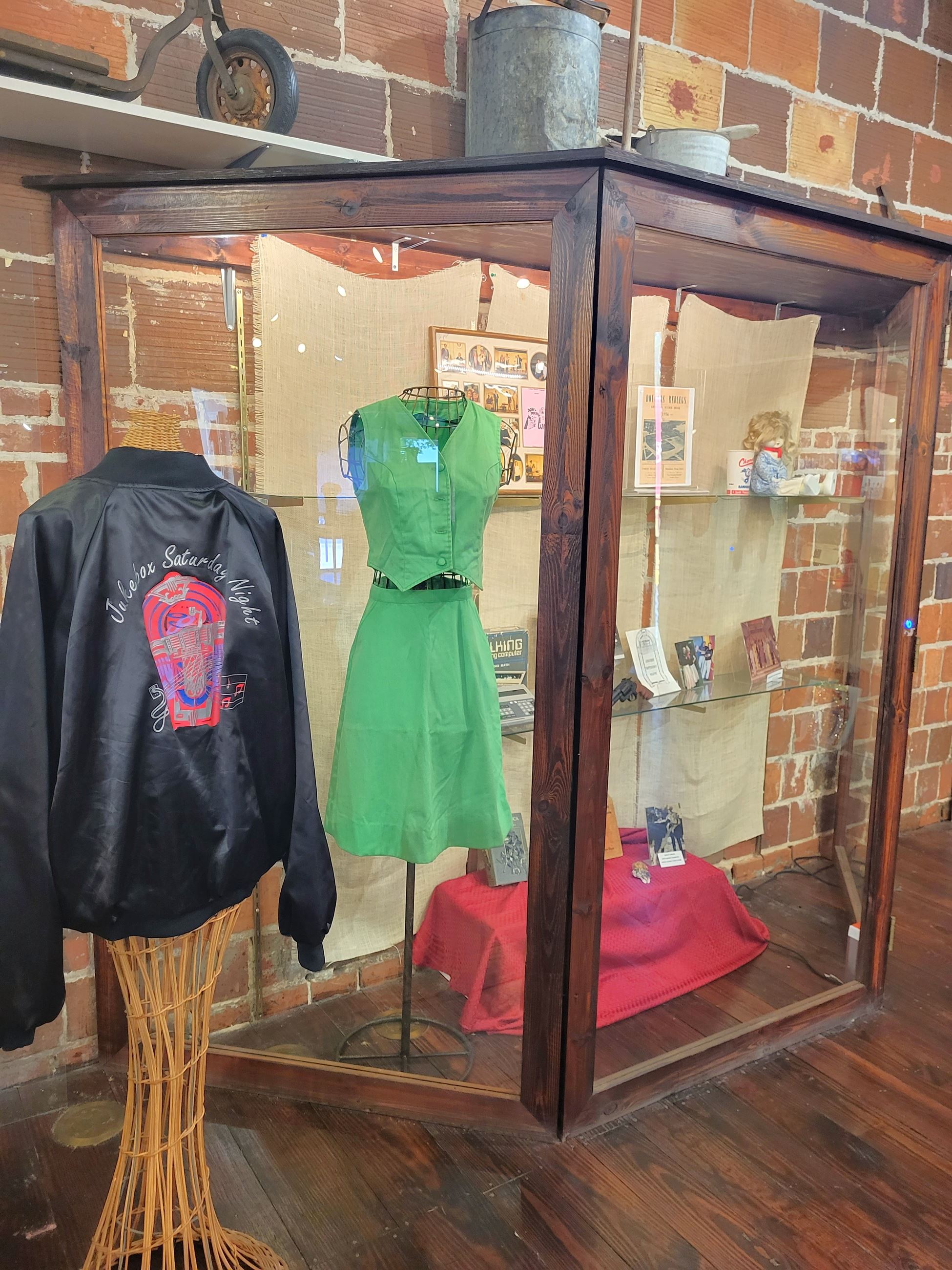 Photo of Museum Display with Fun memorabilia