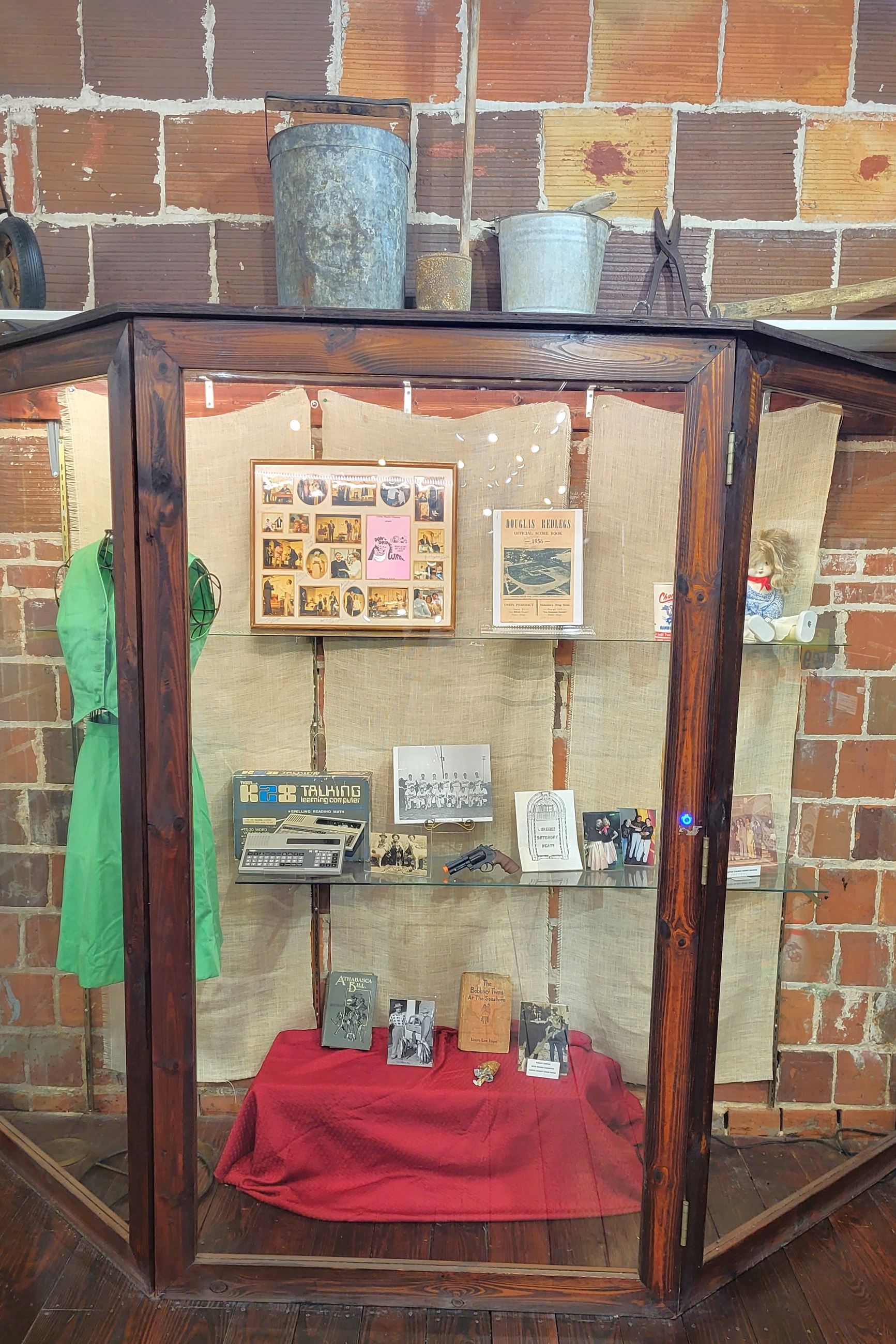Photo of Museum Display with Fun memorabilia
