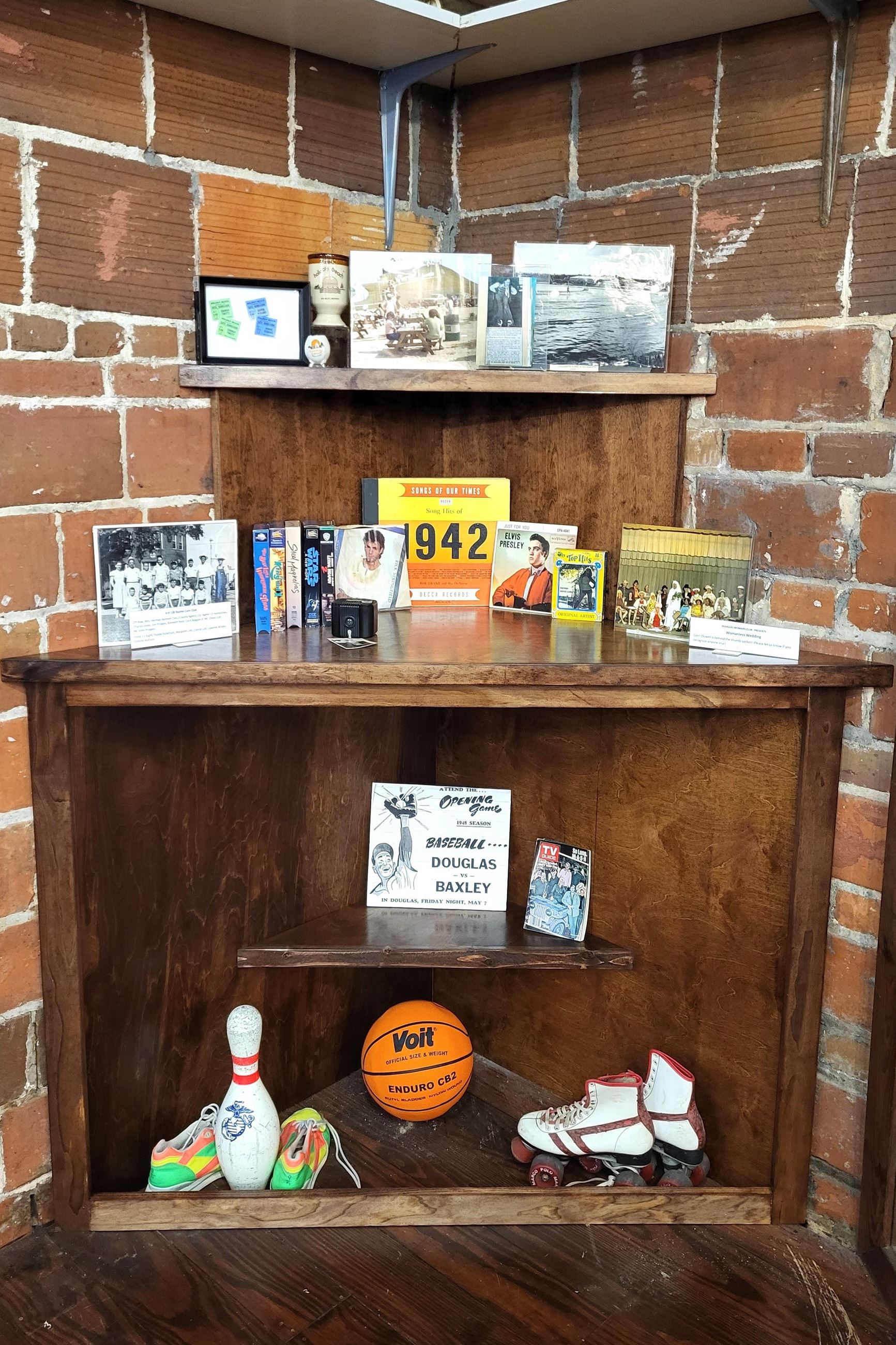 Photo of Museum Display with Fun memorabilia