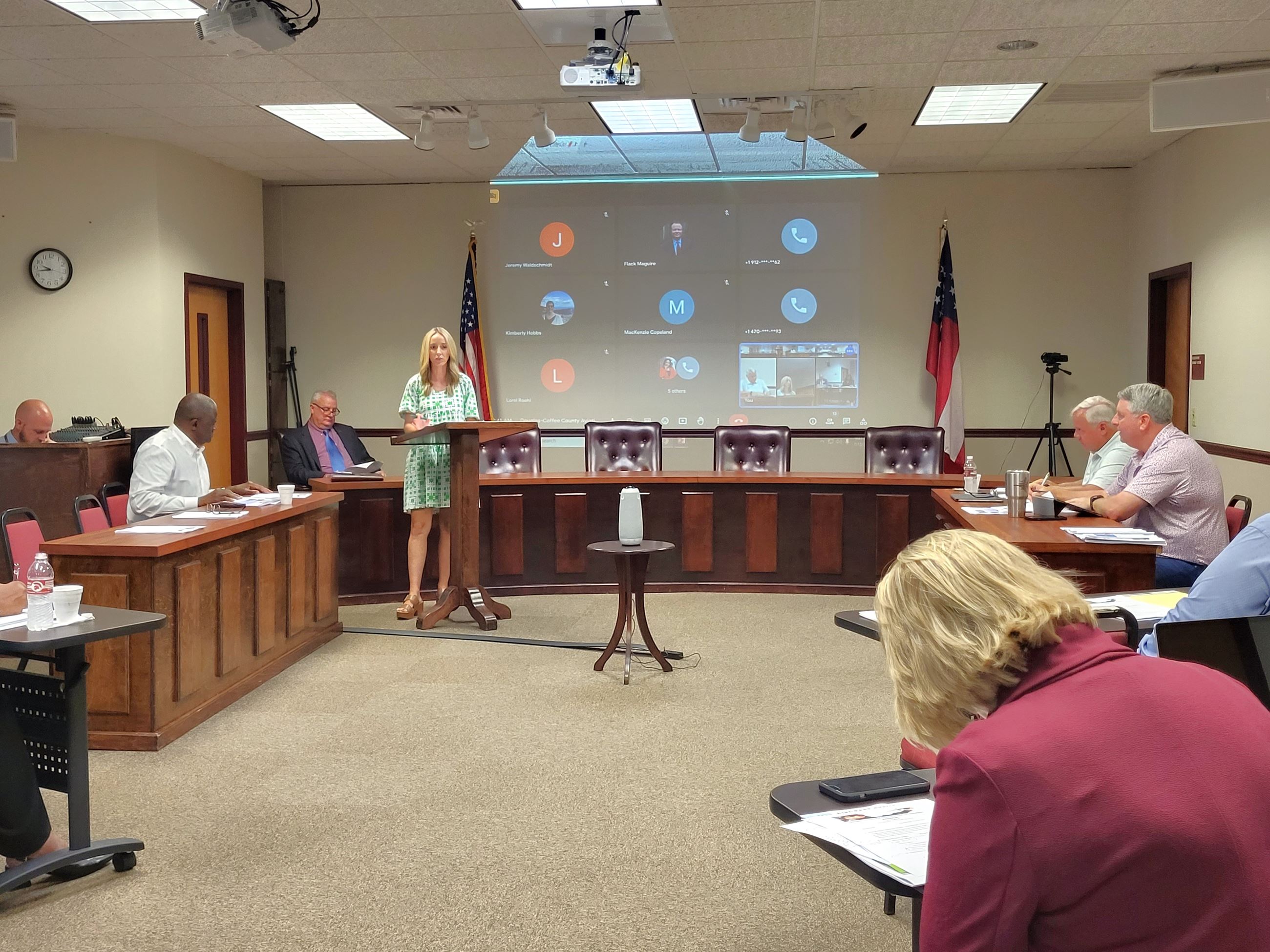 Aviation Meeting 7-13-2023 Jessica Baker CCBOE