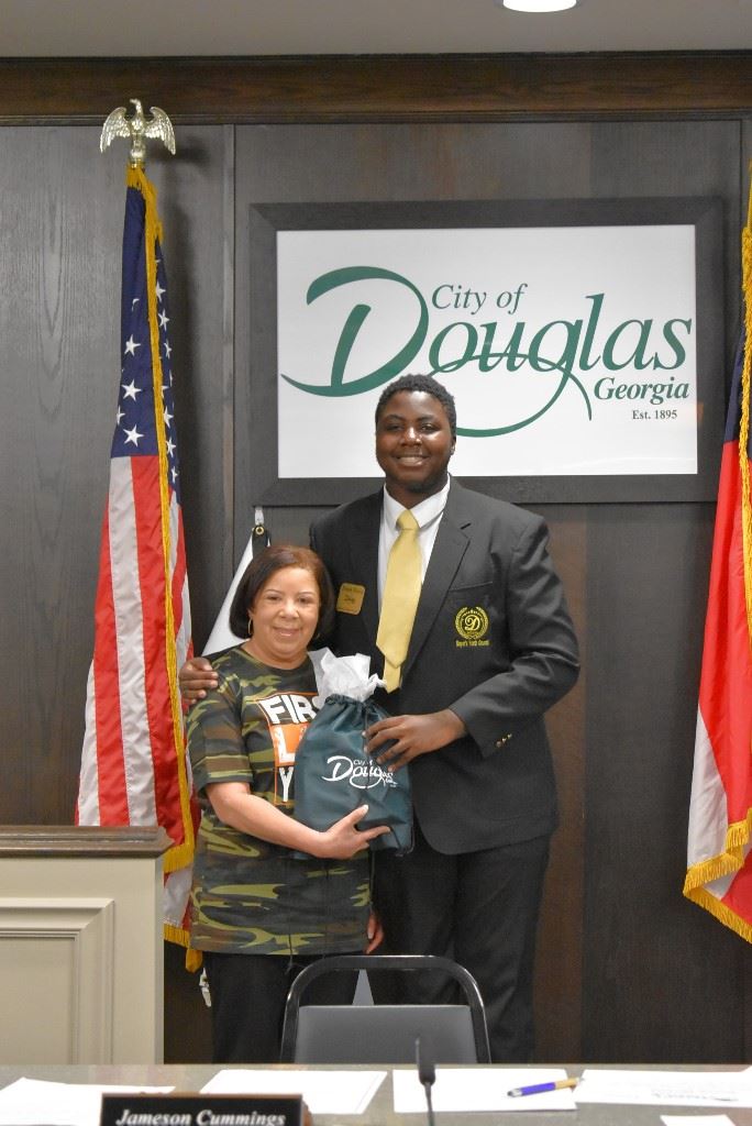 Photo of Dominic Mimbang and Sharon Williams