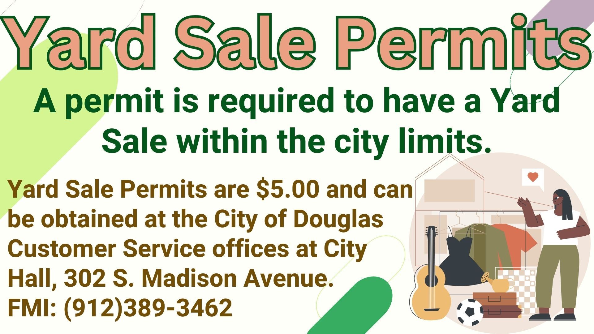 Yard sale Permit