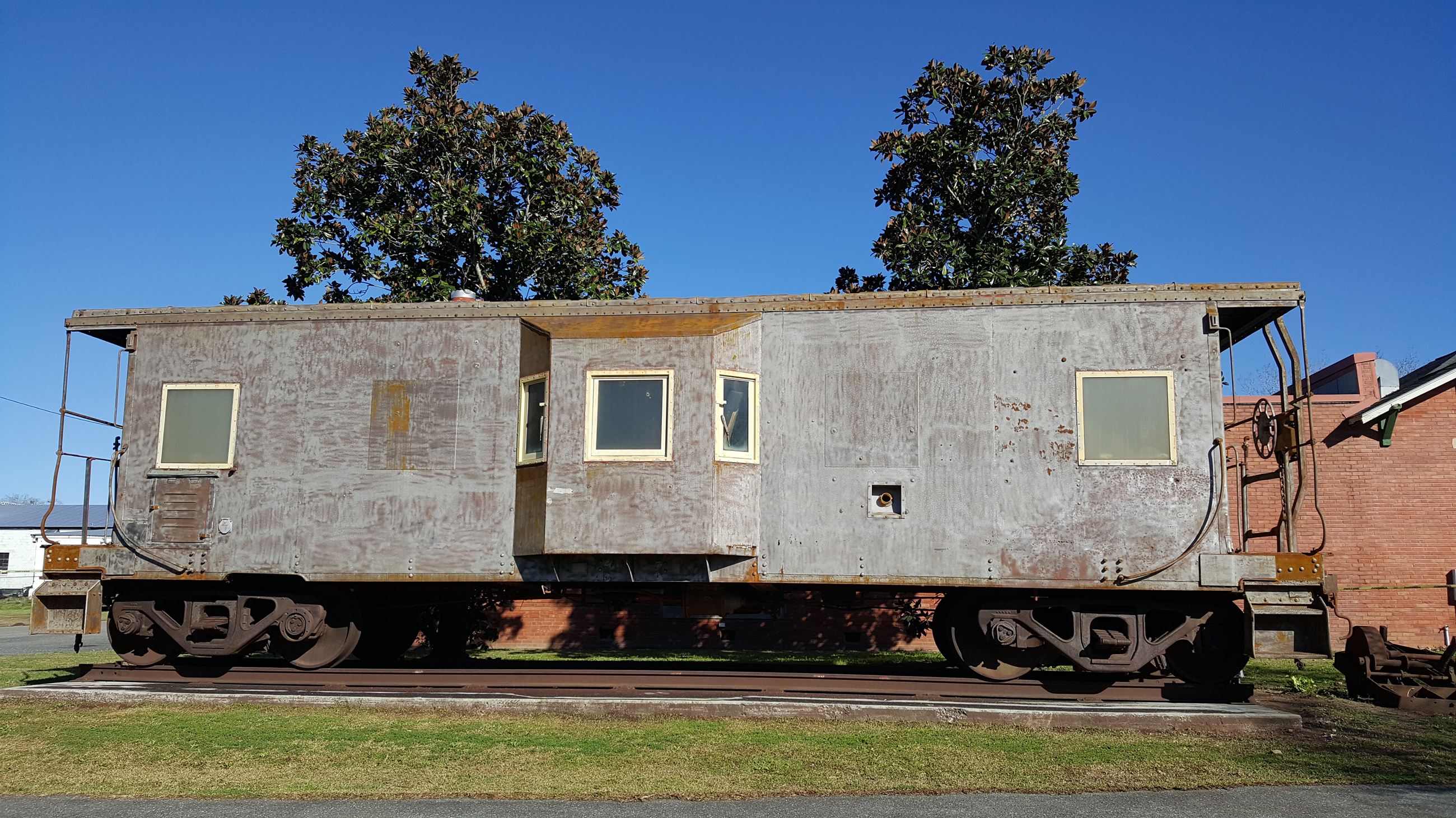 Photo of Restoration of the Exterior of the caboose