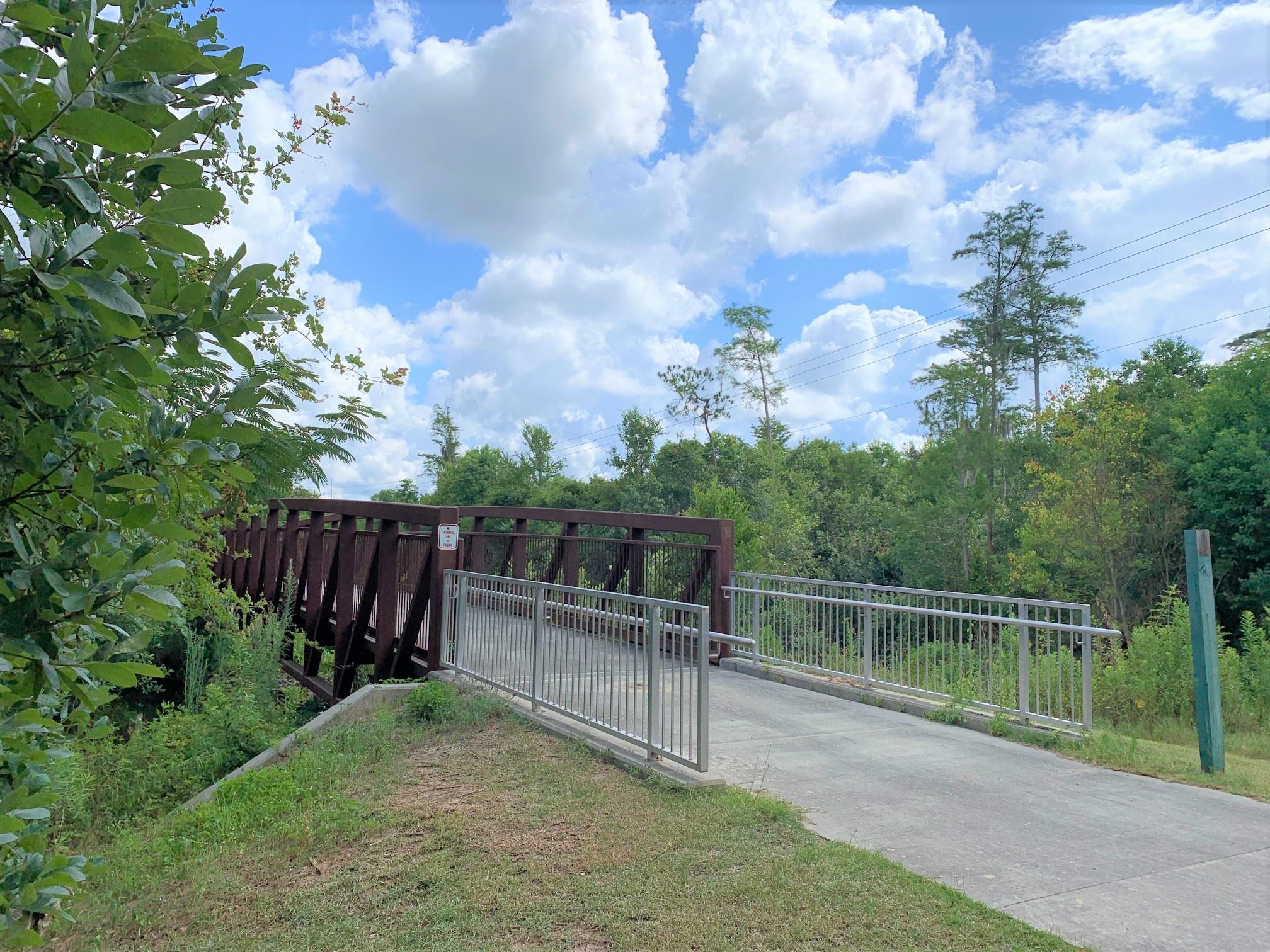Photo of Tressel over Greenway Trail Opens in new window