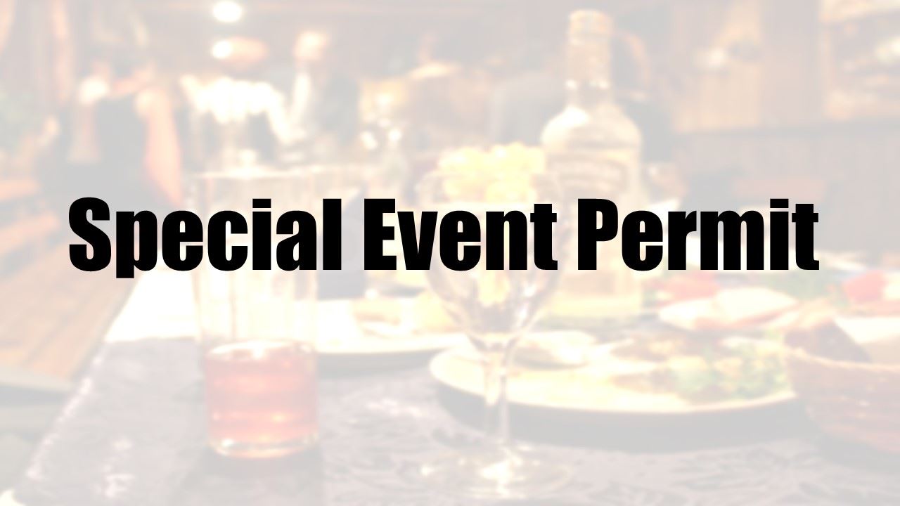 Photo of Special Event Permit