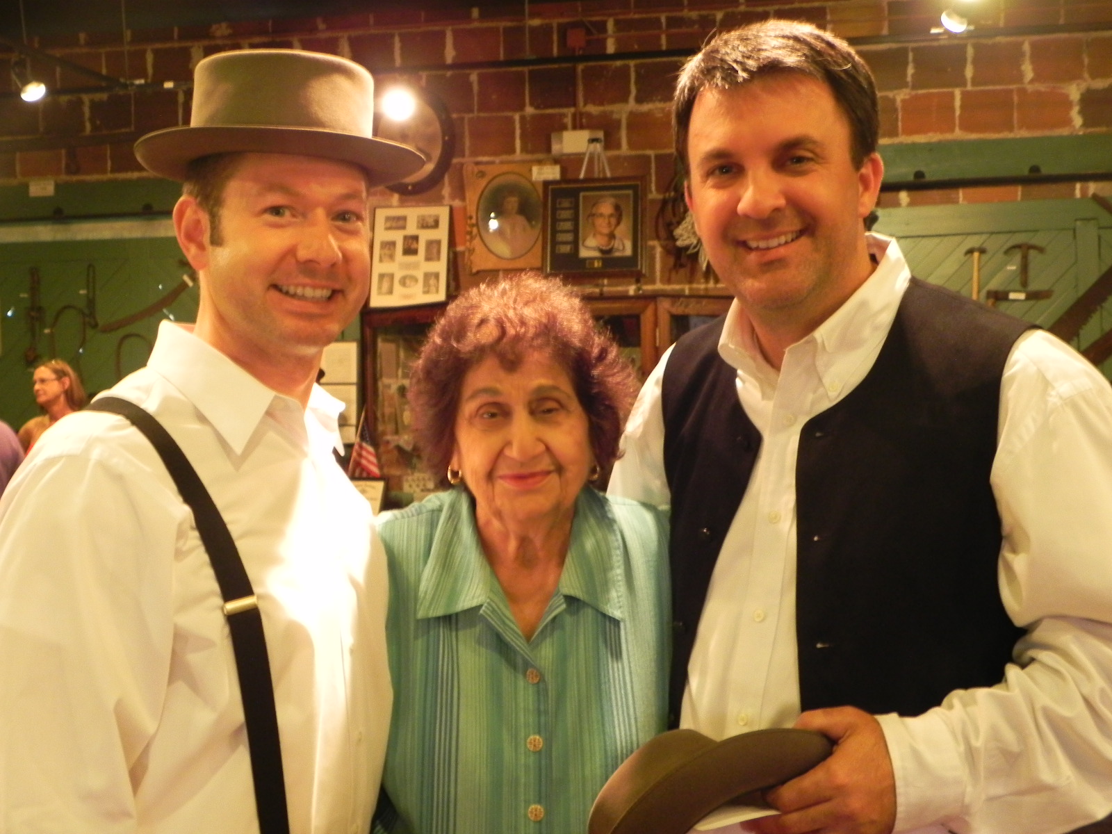 Actors in Night of Living History