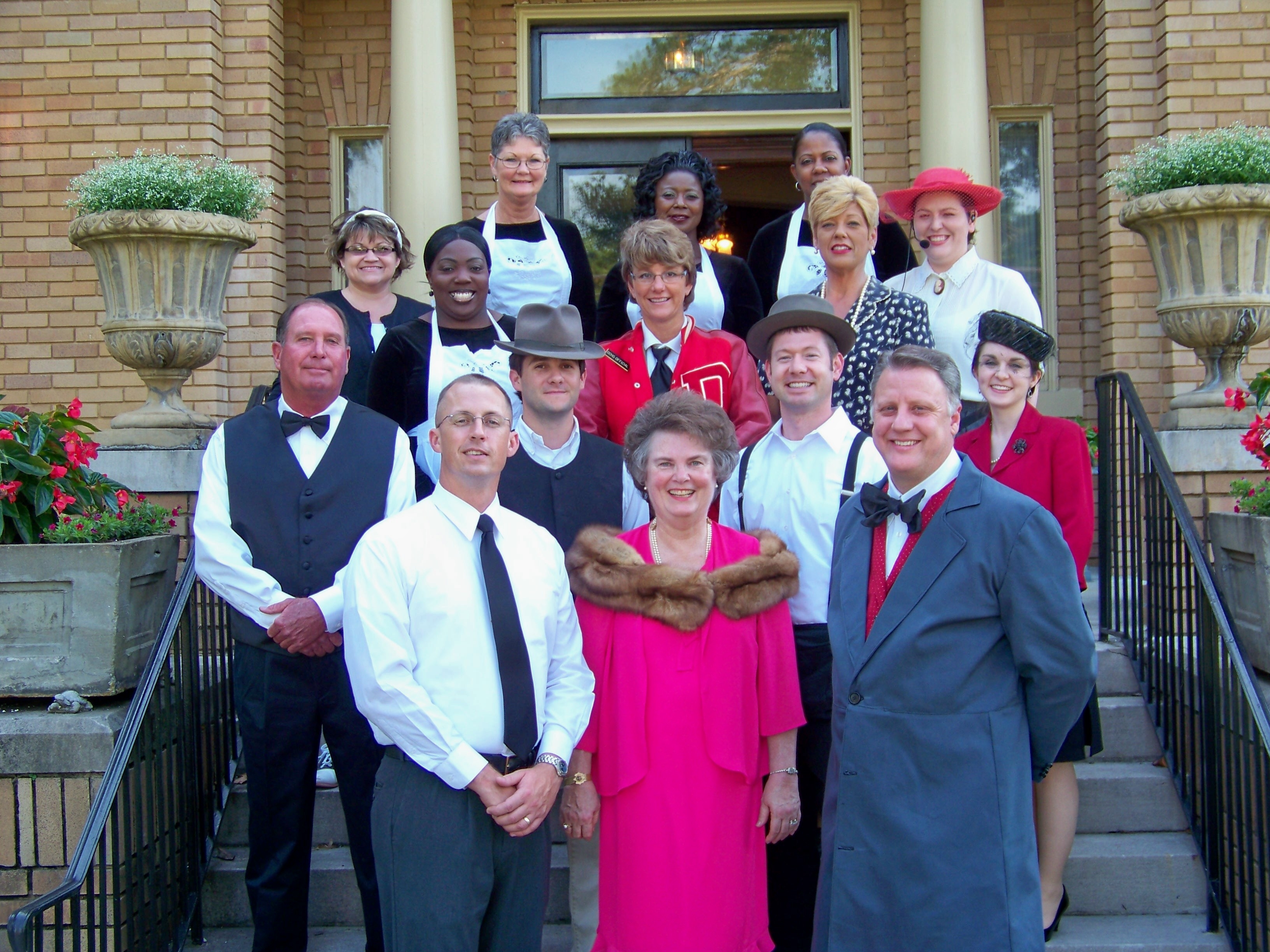 Cast of A Night of Living History